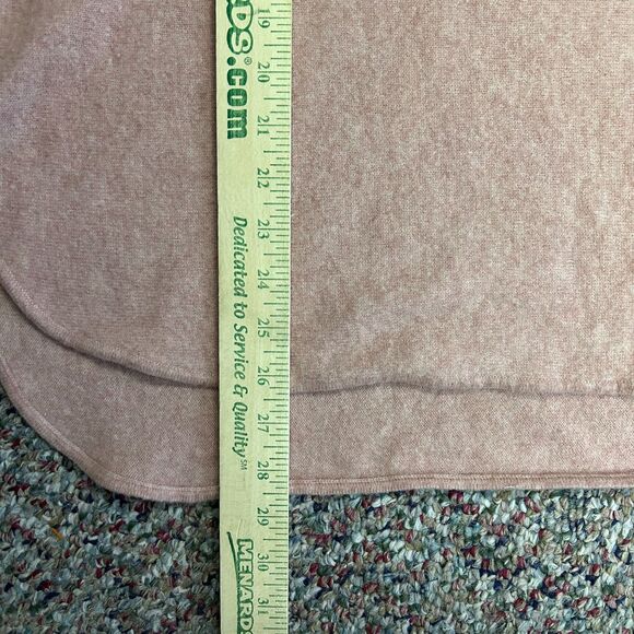 Charter Club Women's Mauve Pink Cashmere Boxy Long Sleeve Sweater Size 3X - Picture 11 of 11